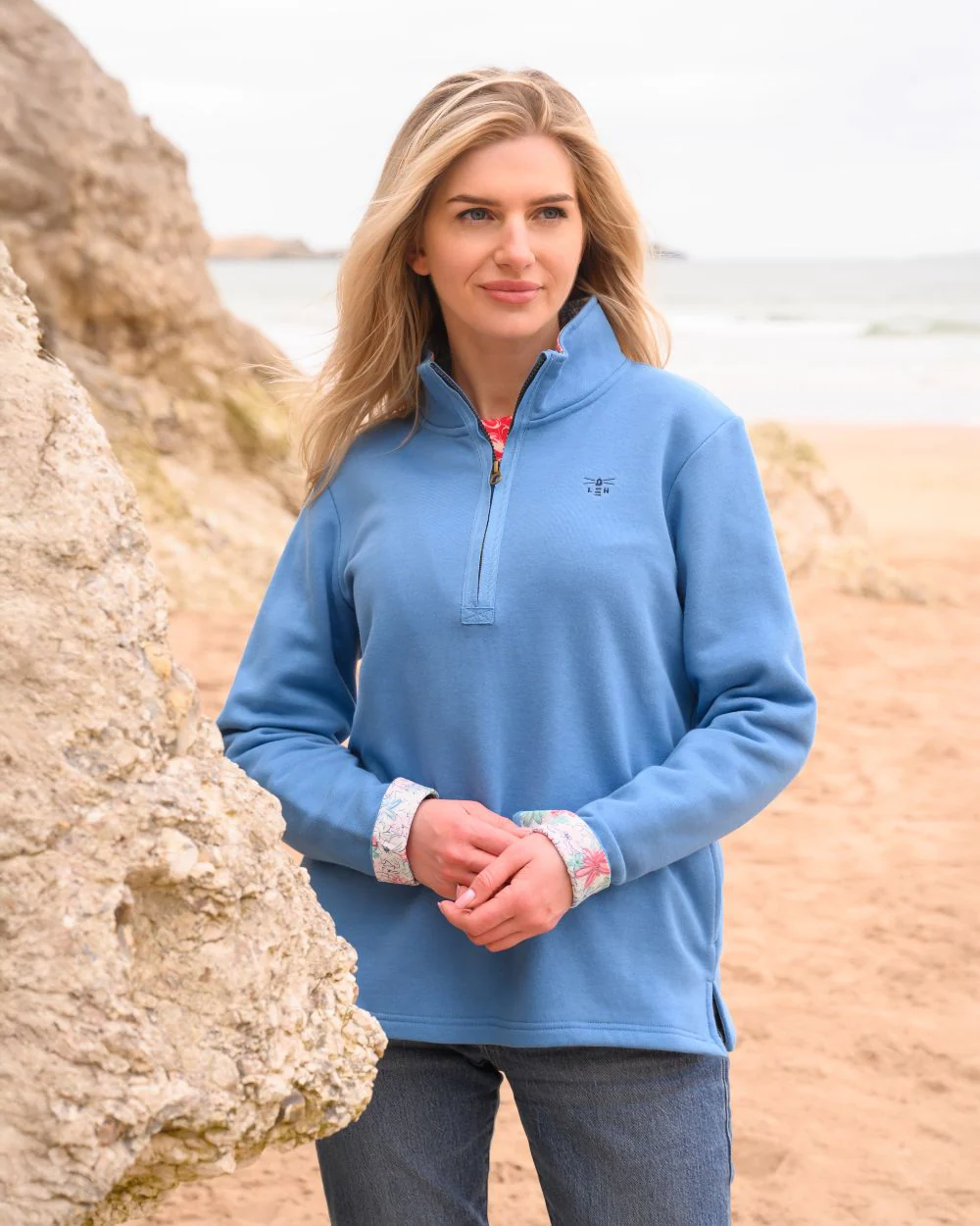 Lighthouse Ladies Shore Sweatshirt - Image 4