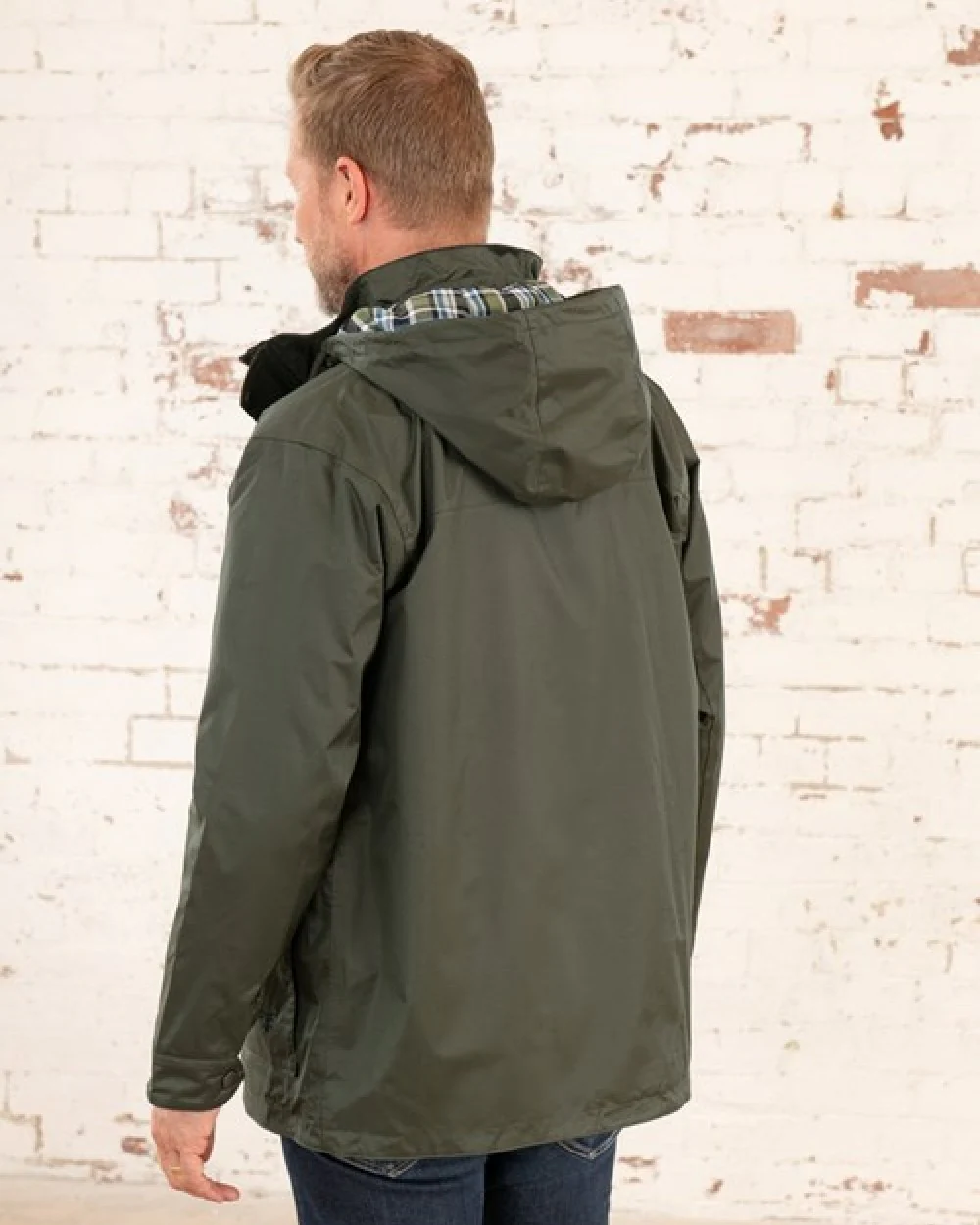 Lighthouse Mens Oxford Raincoat - Image 20