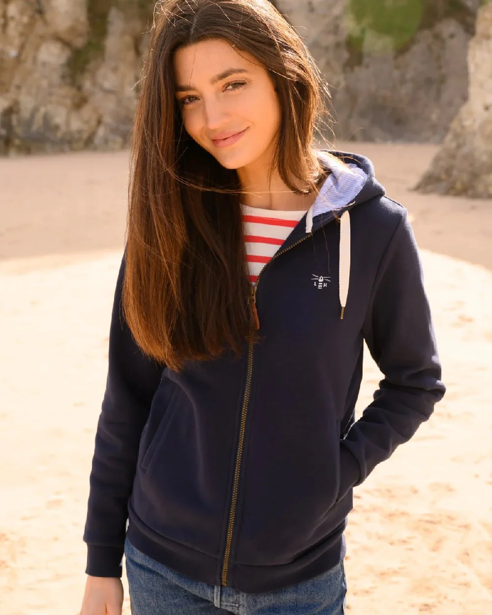 Lighthouse Womens Strand Hooded Jacket - Image 4