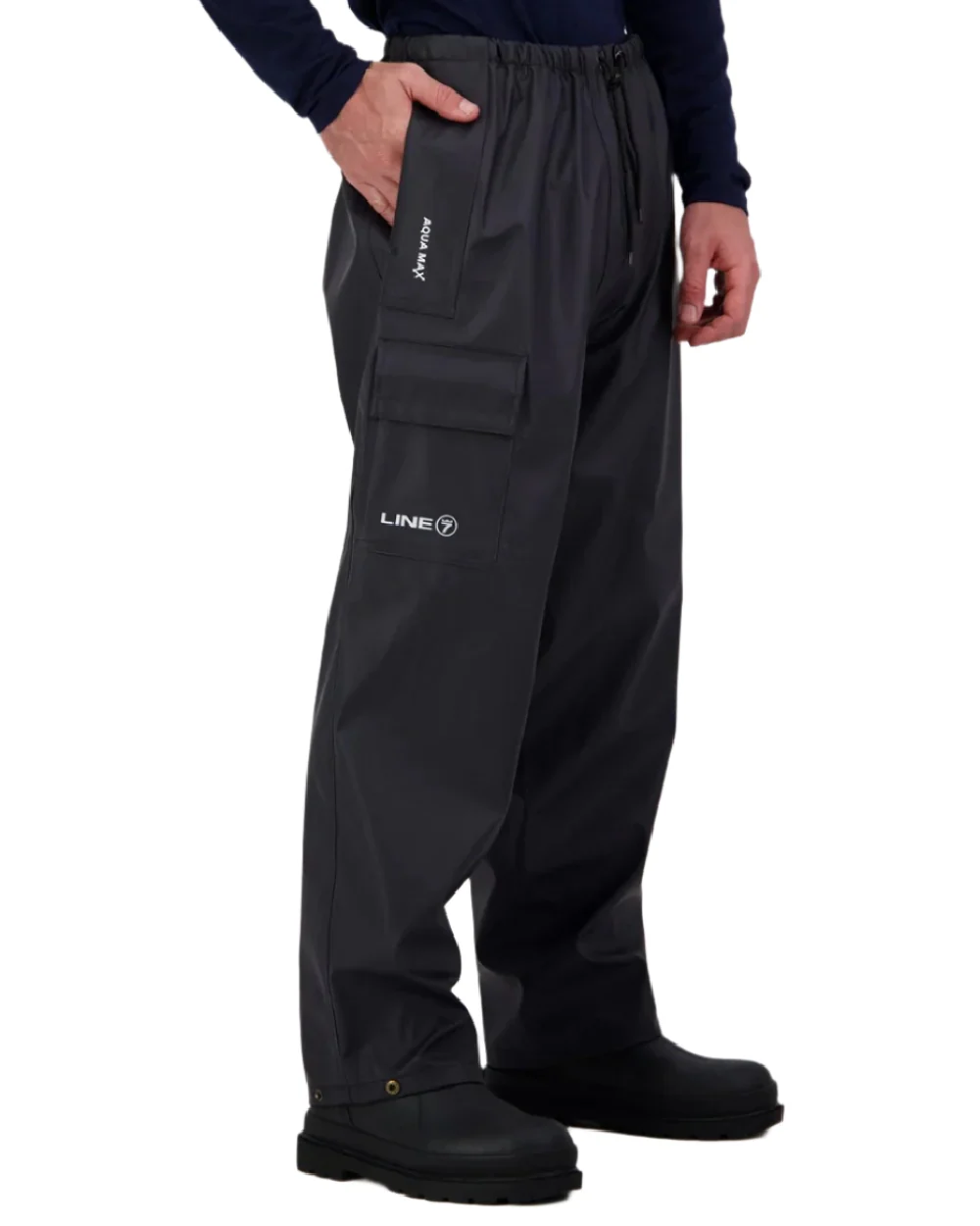 Line 7 Mens Aqua Max Waterproof Overtrousers - Image 2