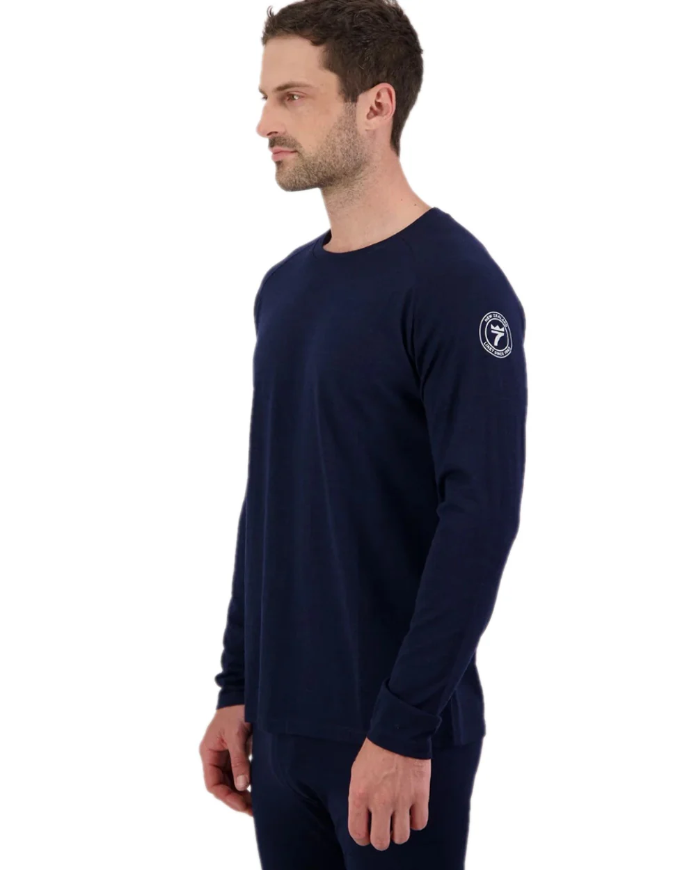Line 7 Mens Merino Long Sleeve Raglan T-Shirt Baselayer - Image 2