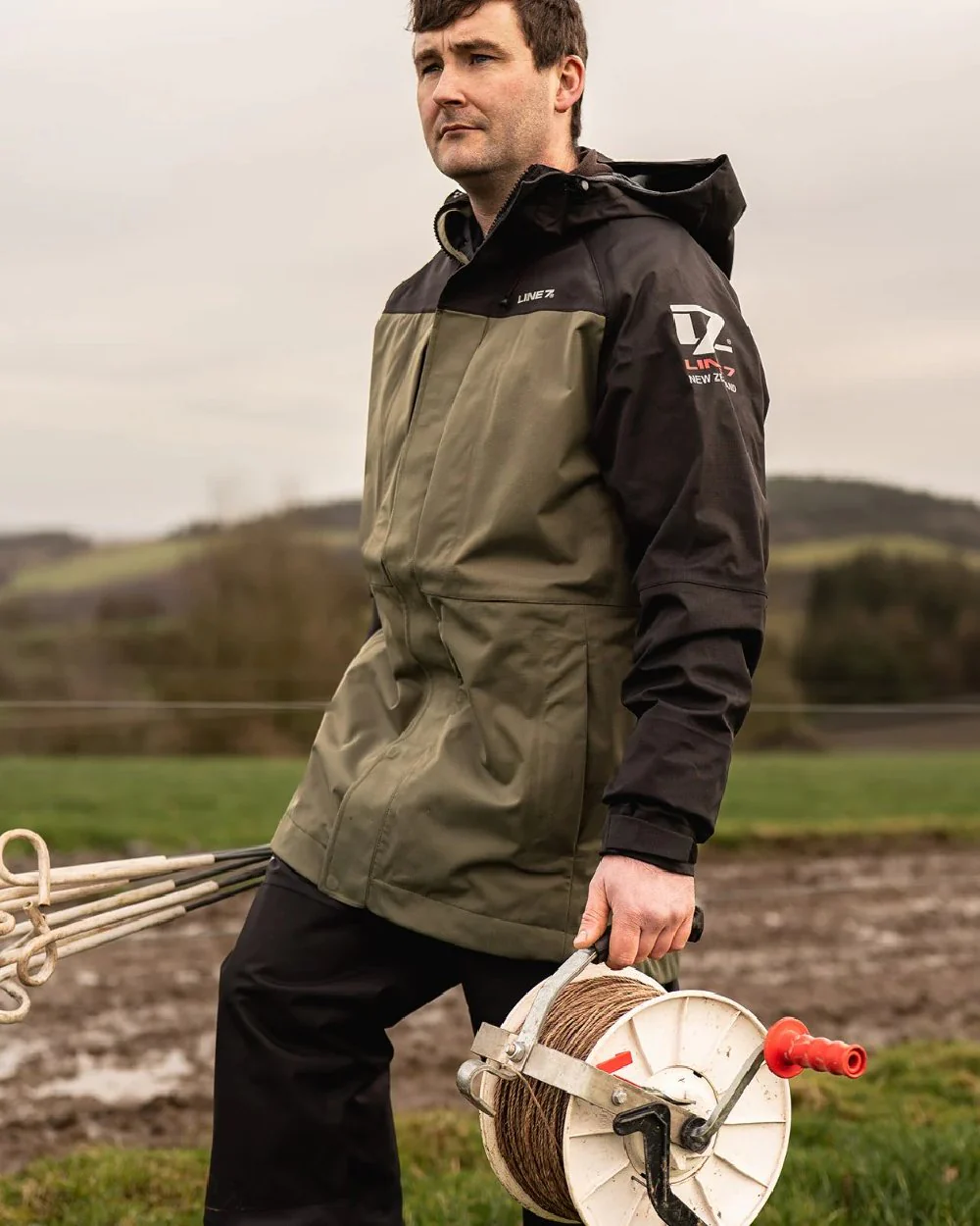Line 7 Mens Territory Storm Pro20 Waterproof Jacket - Image 3