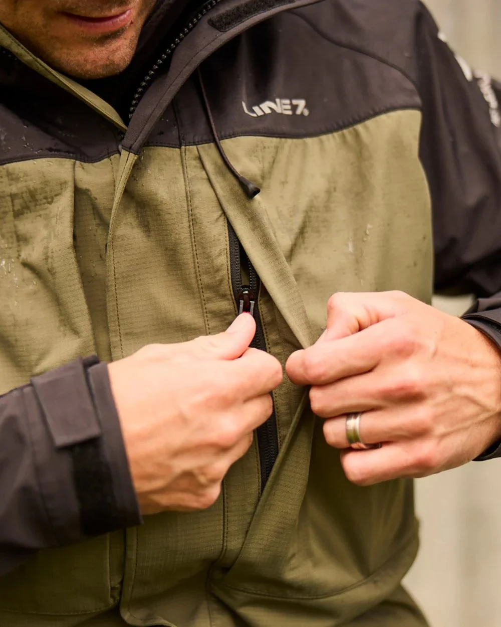 Line 7 Mens Territory Storm Pro20 Waterproof Jacket - Image 4
