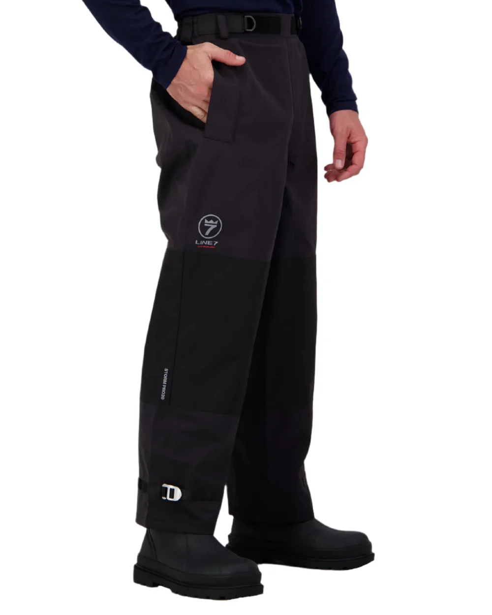 Line 7 Mens Territory Storm Pro20 Waterproof Overtrousers - Image 6