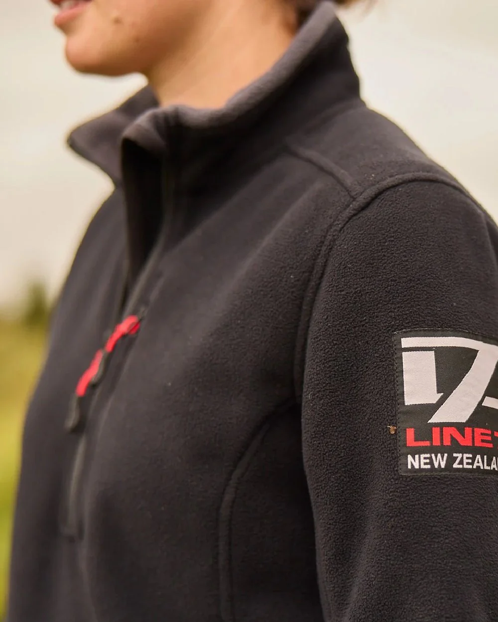 Line 7 Womens Territory Wind Pro Half Zip Fleece Jacket - Image 3