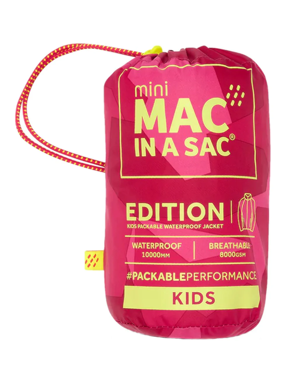 Mac In A Sac Mini Origin Camo Packable Waterproof Jacket - Image 13
