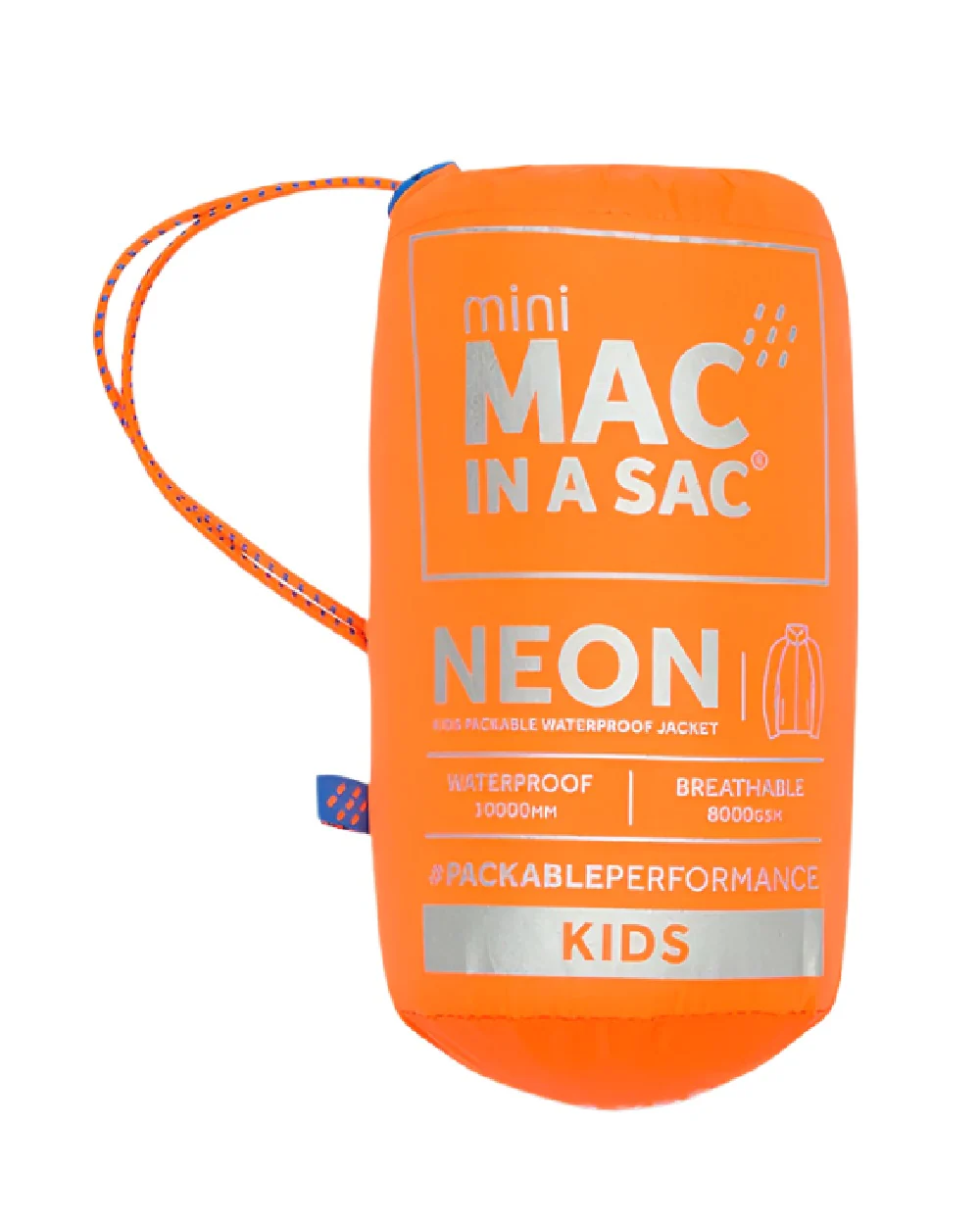 Mac In A Sac Mini Origin Neon Packable Waterproof Jacket - Image 17
