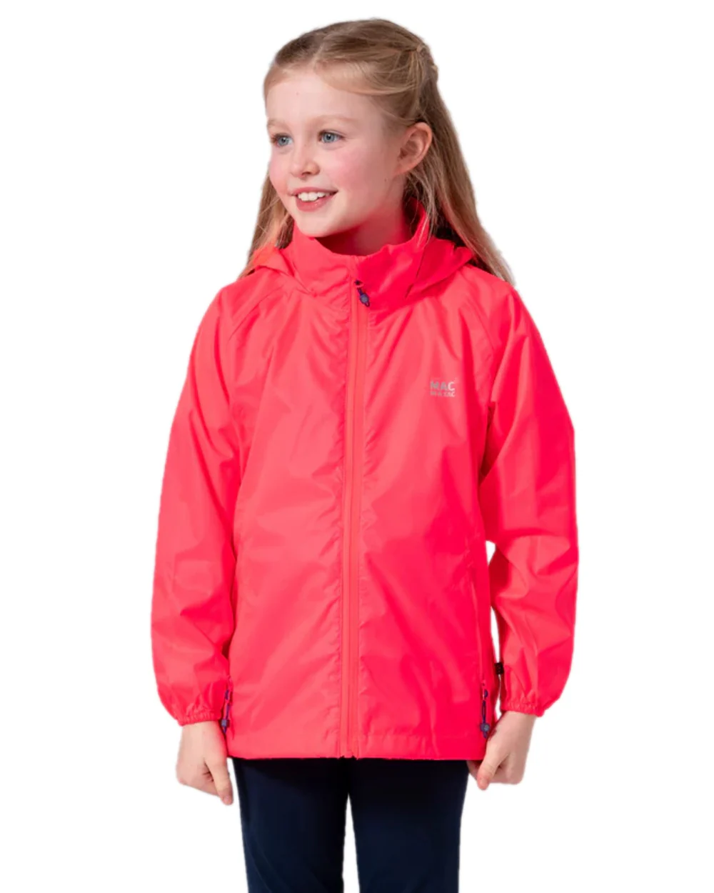 Mac In A Sac Mini Origin Neon Packable Waterproof Jacket - Image 2