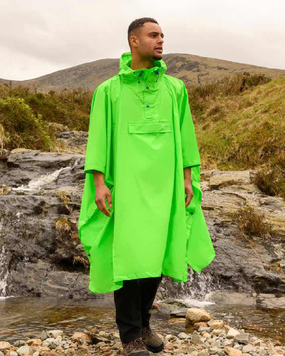 Mac In A Sac Origin Neon Waterproof Poncho - Image 13