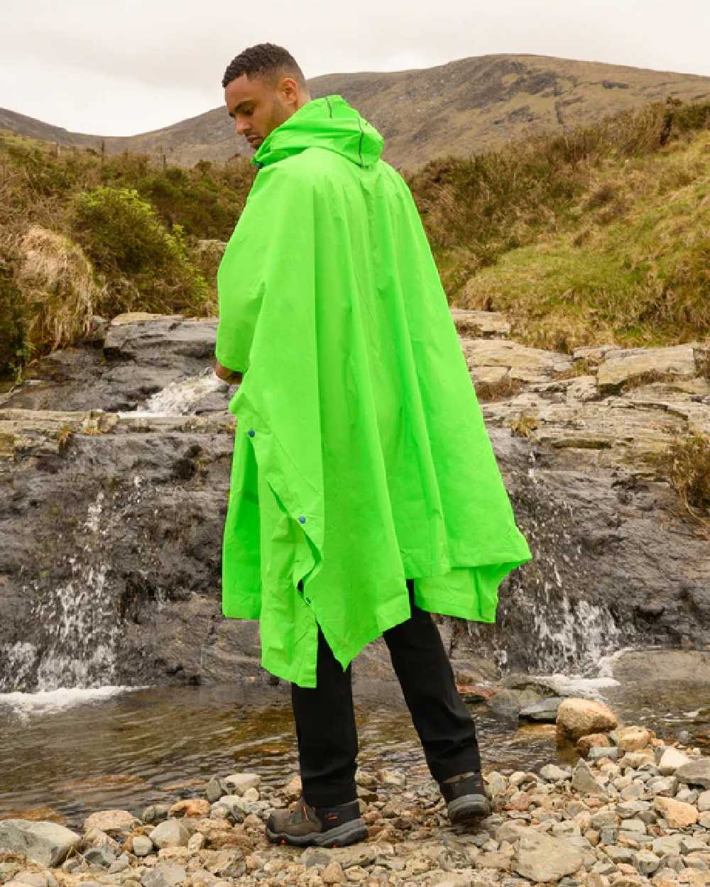 Mac In A Sac Origin Neon Waterproof Poncho - Image 15