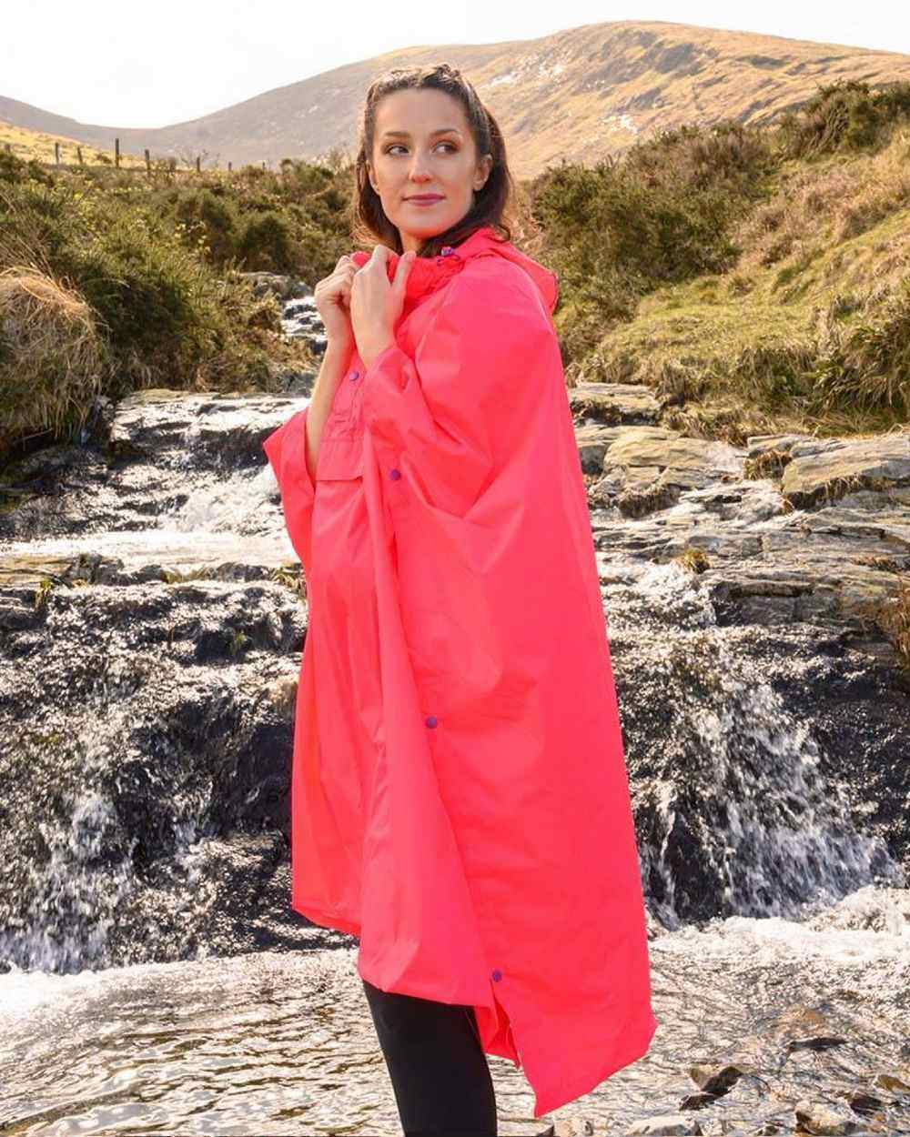 Mac In A Sac Origin Neon Waterproof Poncho - Image 31