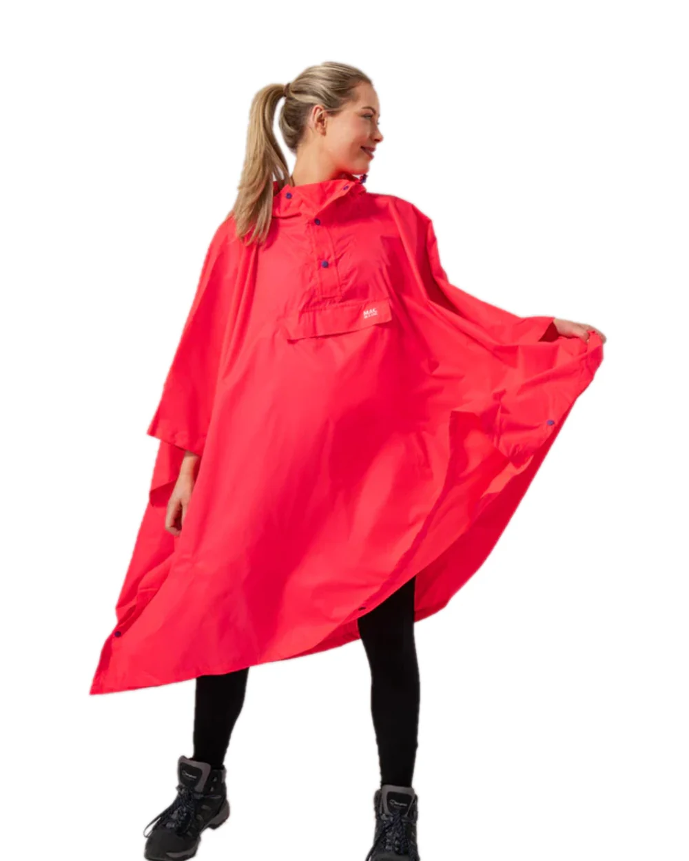 Mac In A Sac Origin Neon Waterproof Poncho - Image 34