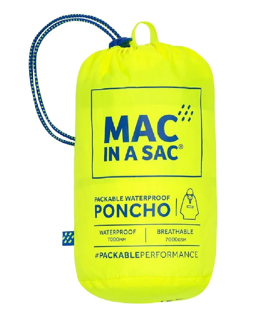 Mac In A Sac Origin Neon Waterproof Poncho - Image 46