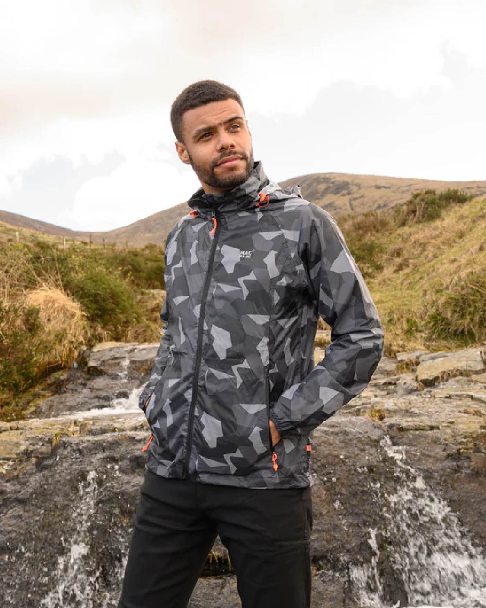Mac In A Sac Origin Camo Packable Waterproof Jacket - Image 2