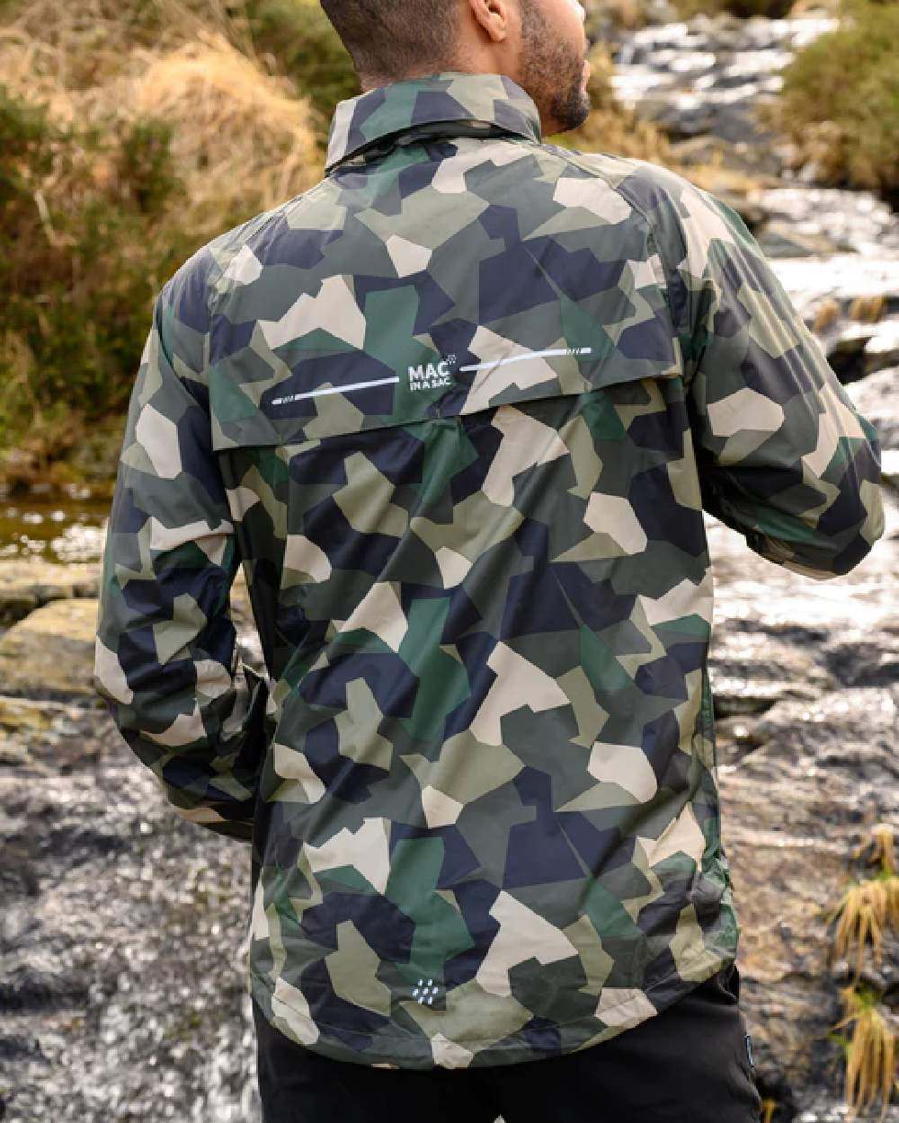 Mac In A Sac Origin Camo Packable Waterproof Jacket - Image 30