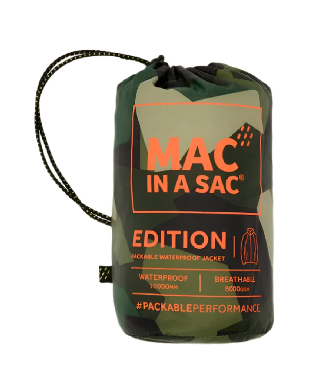 Mac In A Sac Origin Camo Packable Waterproof Jacket - Image 32