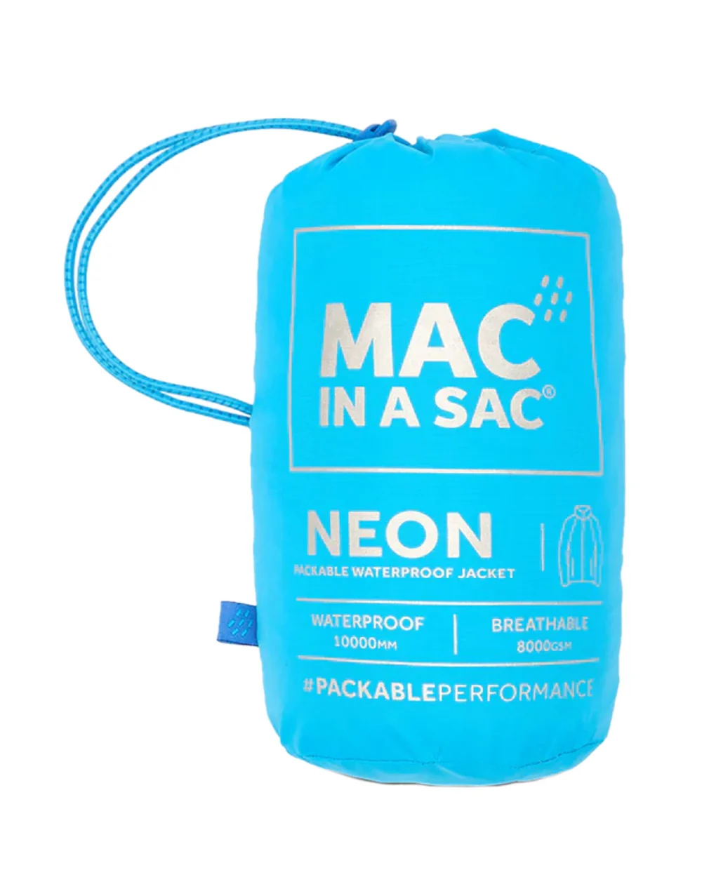 Mac In A Sac Origin Neon Packable Waterproof Jacket - Image 13