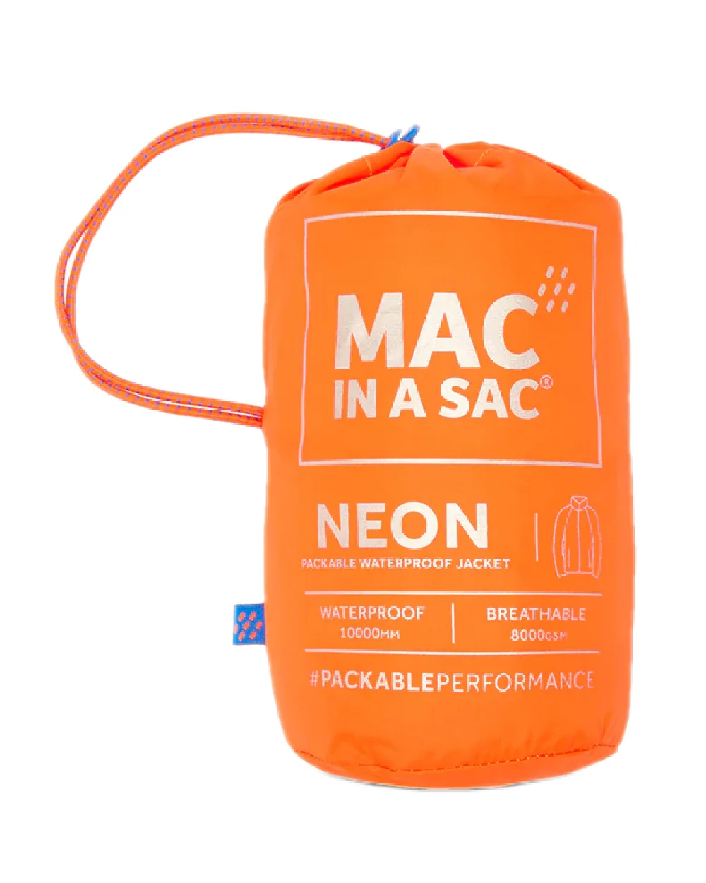 Mac In A Sac Origin Neon Packable Waterproof Jacket - Image 32