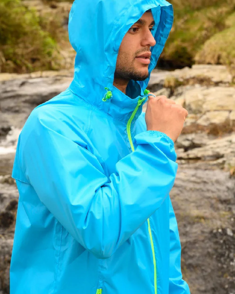 Mac In A Sac Origin Neon Packable Waterproof Jacket - Image 8