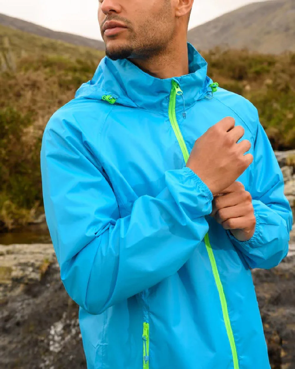 Mac In A Sac Origin Neon Packable Waterproof Jacket - Image 9