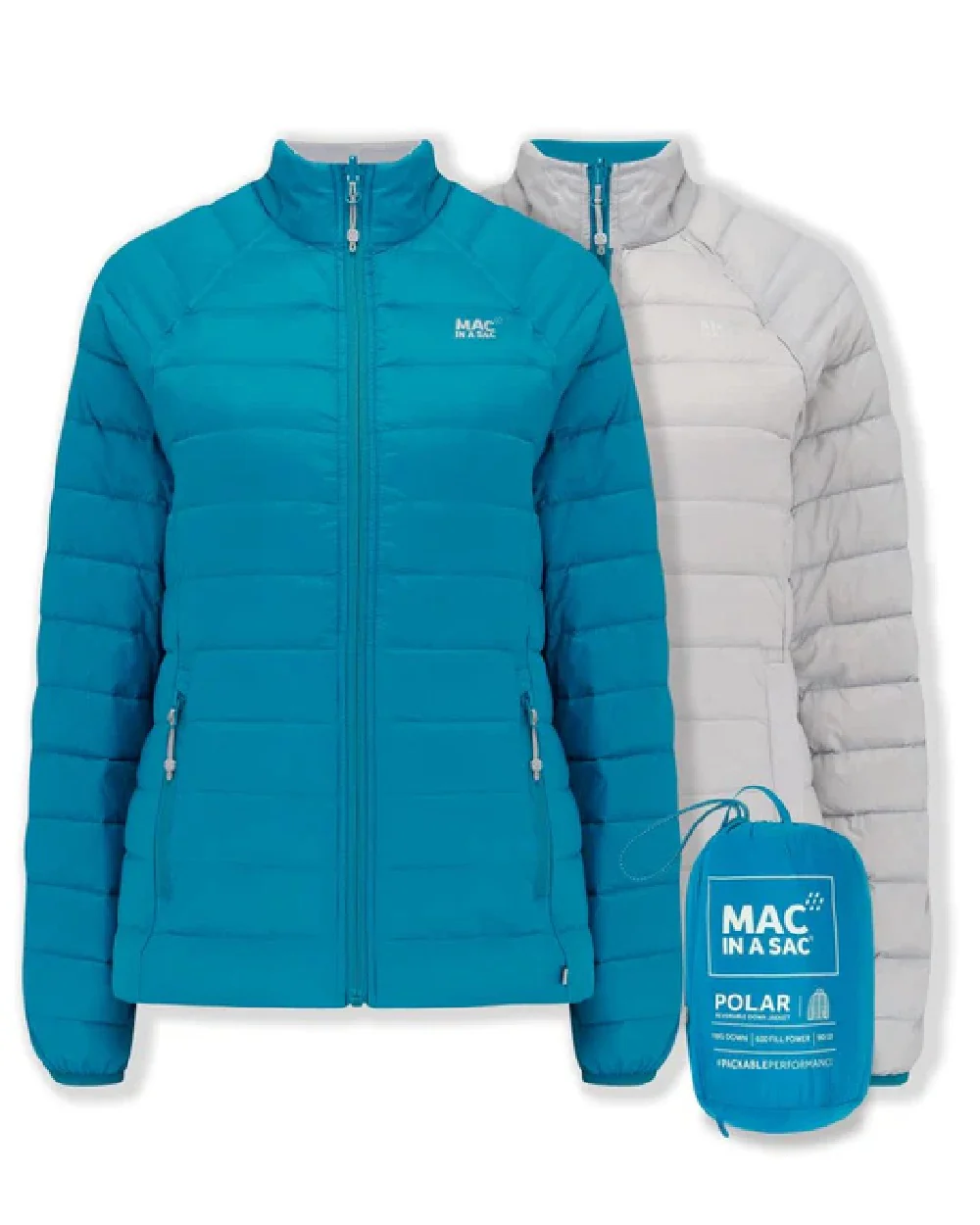Mac In A Sac Womens Packable Polar Down Jacket - Image 26