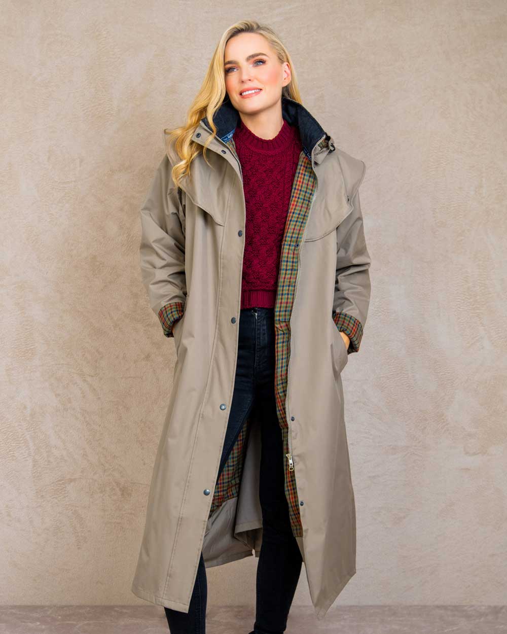 Jack Murphy Malvern Ladies Waterproof Bush Coat - Image 23