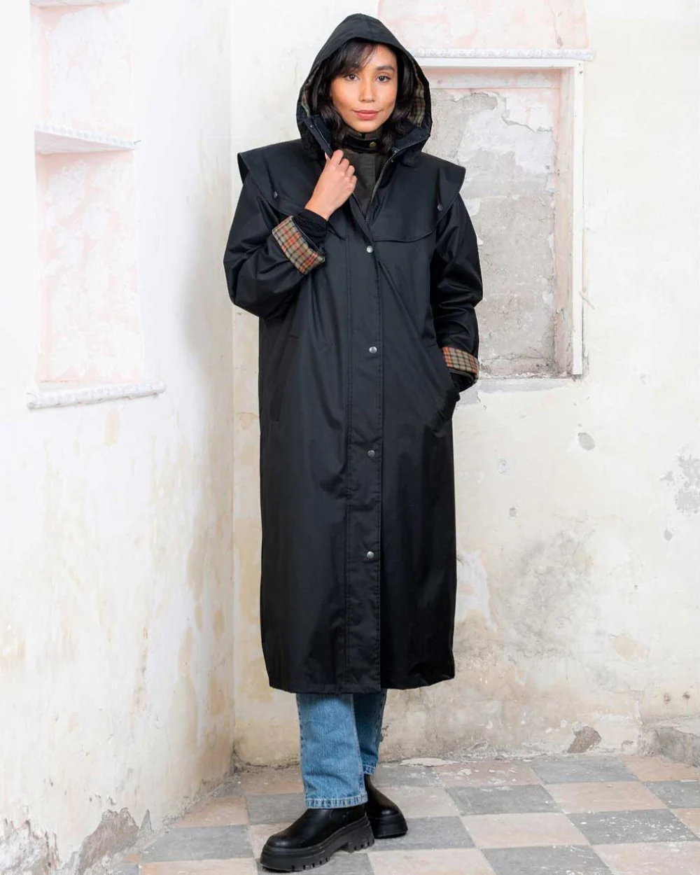 Jack Murphy Malvern Ladies Waterproof Bush Coat - Image 3