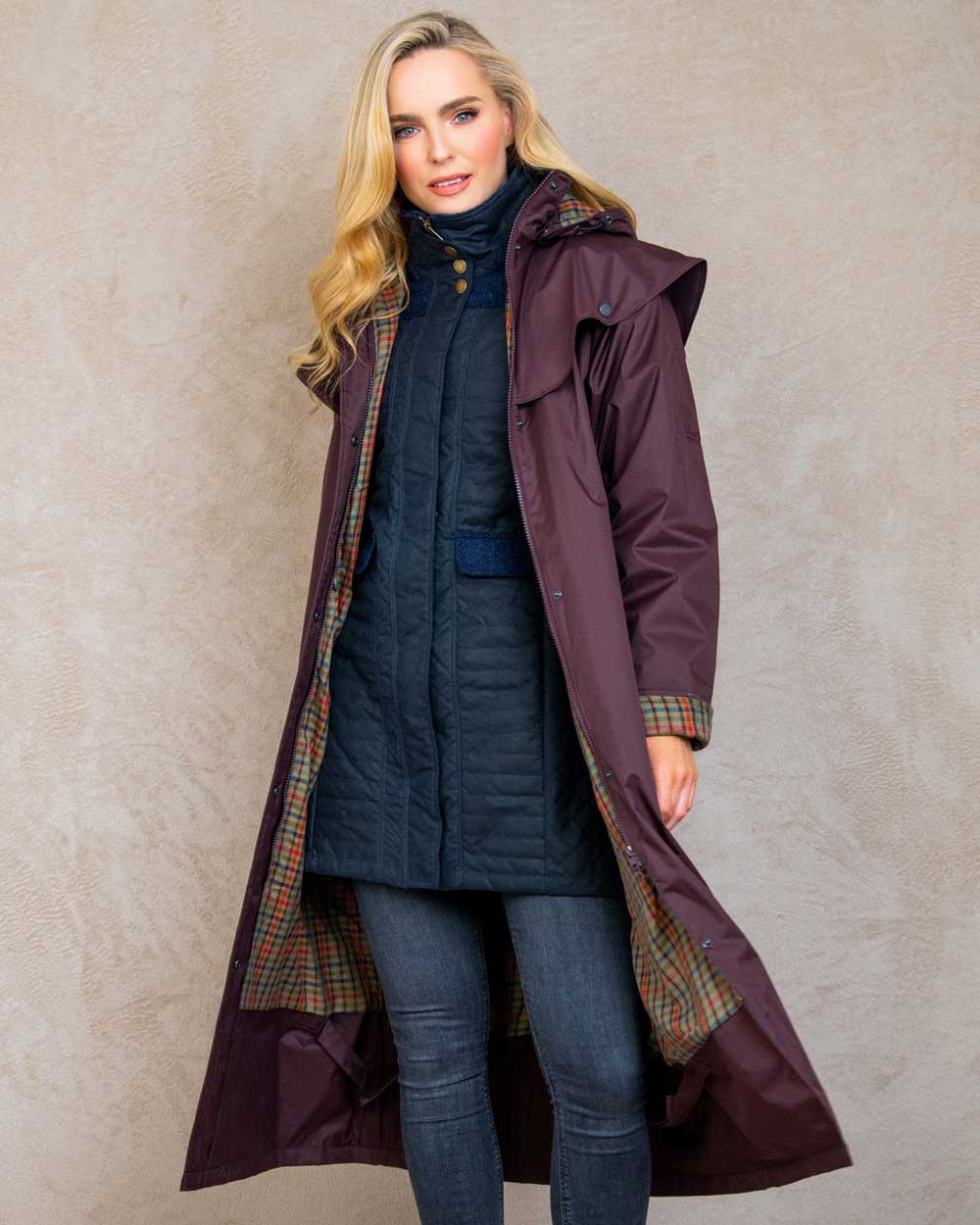 Jack Murphy Malvern Ladies Waterproof Bush Coat - Image 30