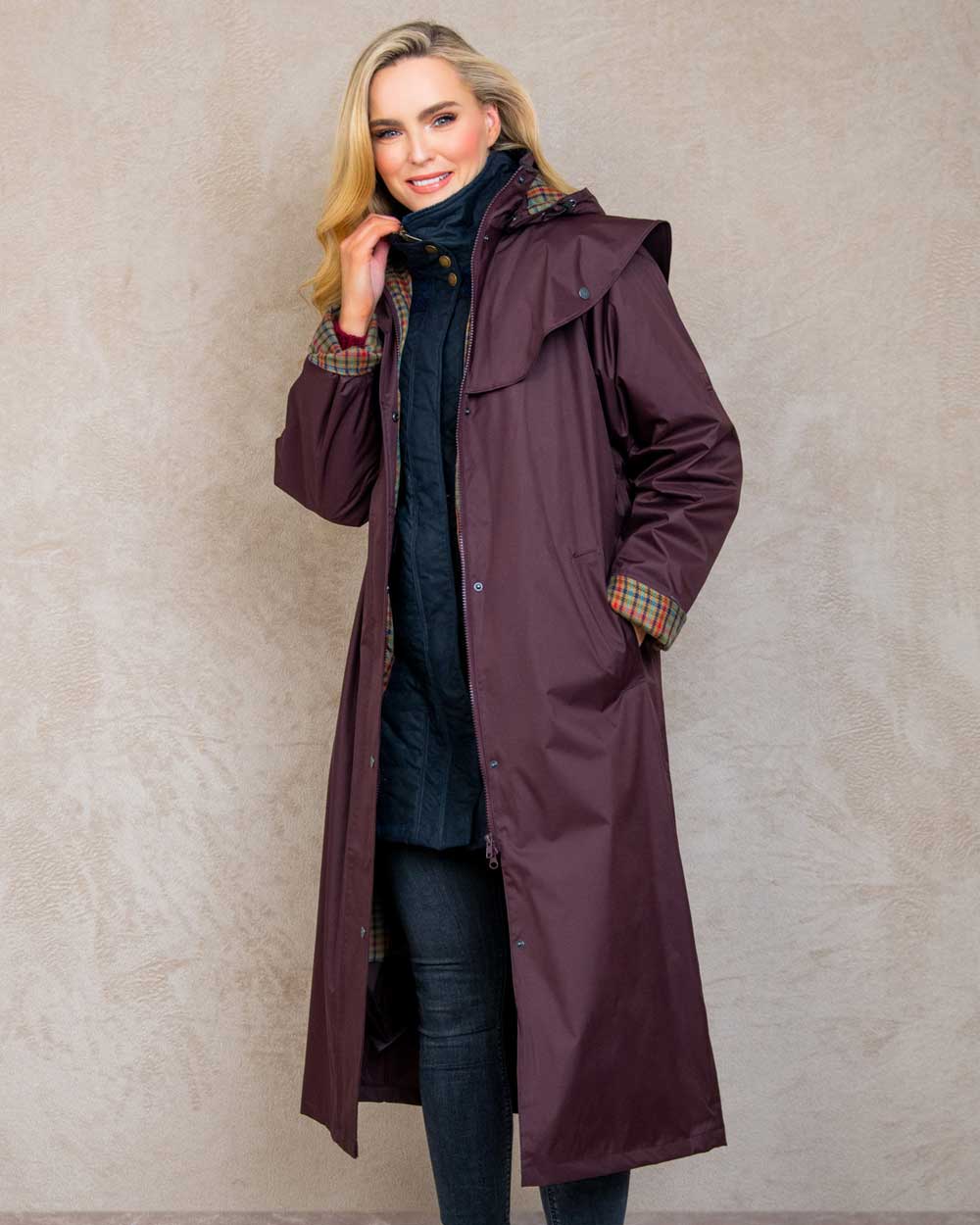 Jack Murphy Malvern Ladies Waterproof Bush Coat - Image 31