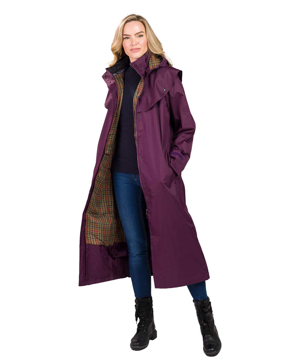 Jack Murphy Malvern Ladies Waterproof Bush Coat - Image 7