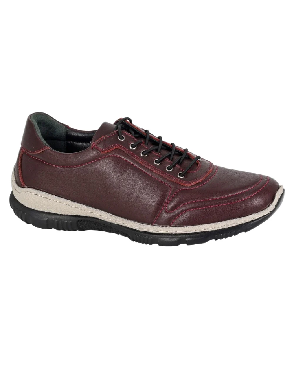 Mod Comfys Womens Lace Up Flexi Comfort Shoes - Image 3