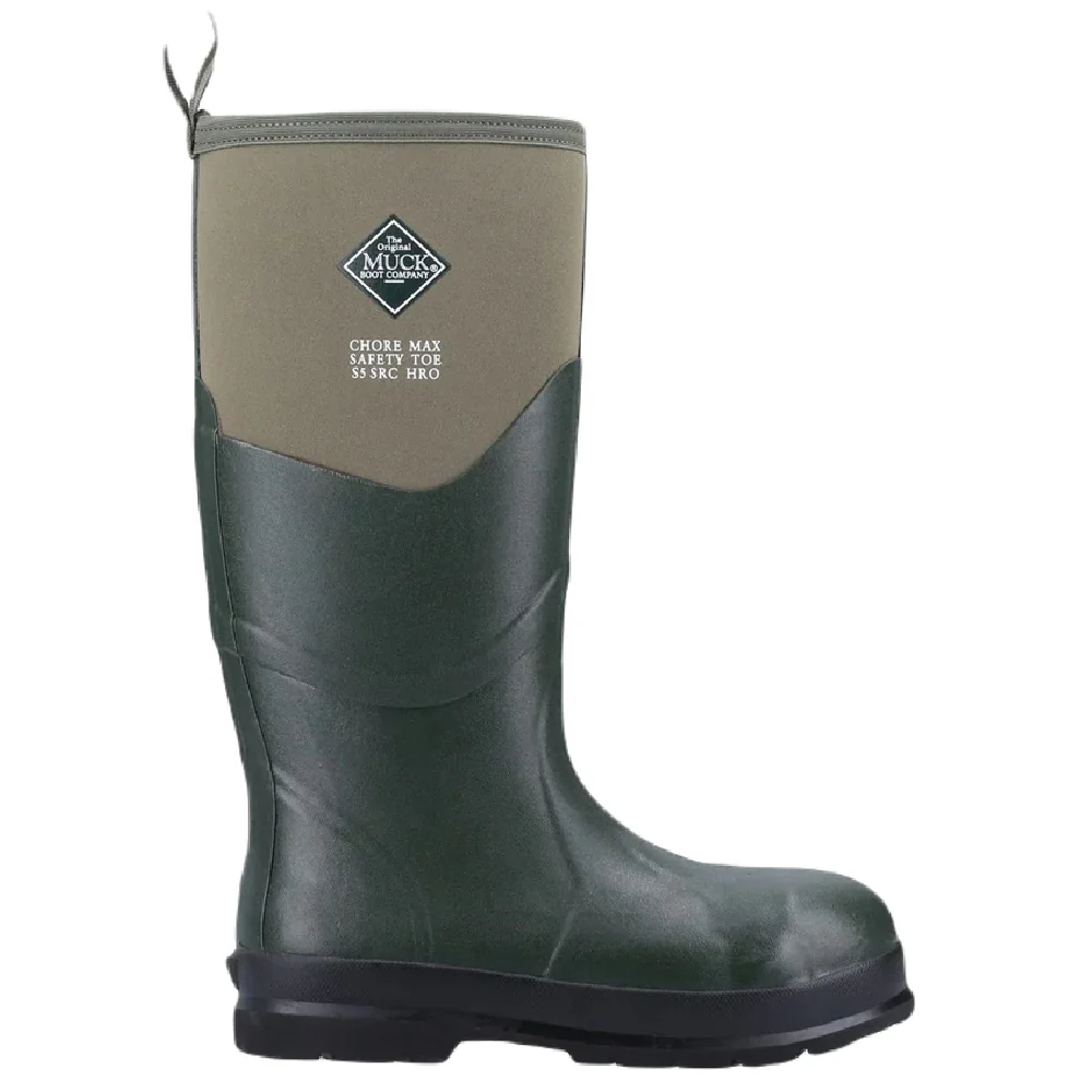 Muck Boots Chore Max Steel Toe S5 Tall Wellingtons - Image 11