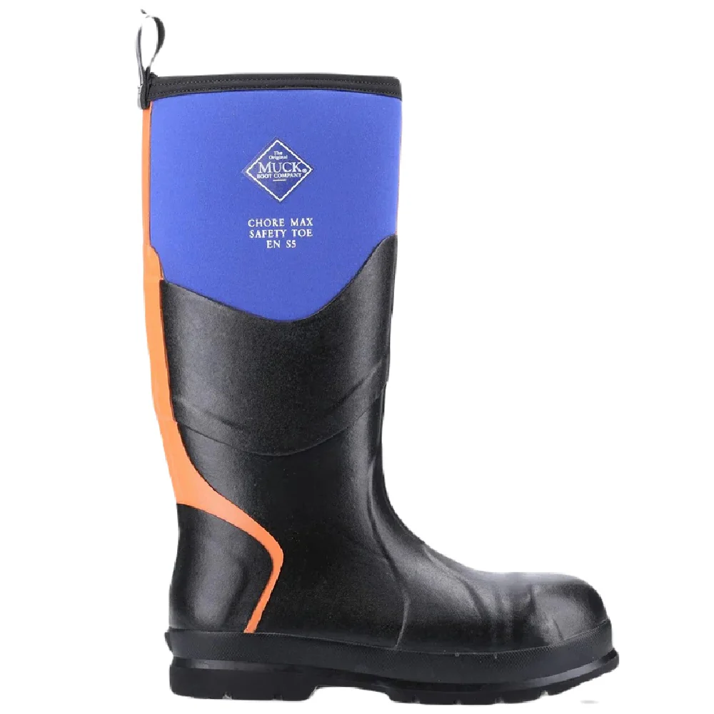Muck Boots Chore Max Steel Toe S5 Tall Wellingtons - Image 6