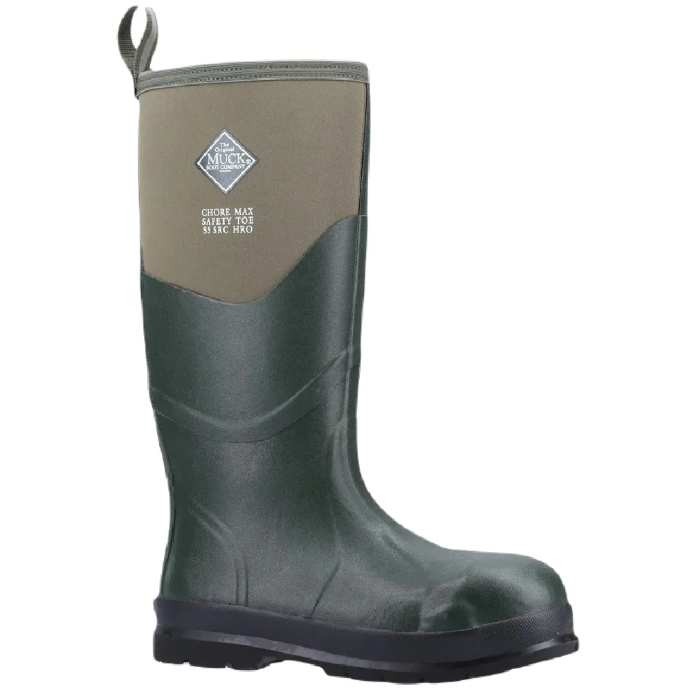 Muck Boots Chore Max Steel Toe S5 Tall Wellingtons - Image 9