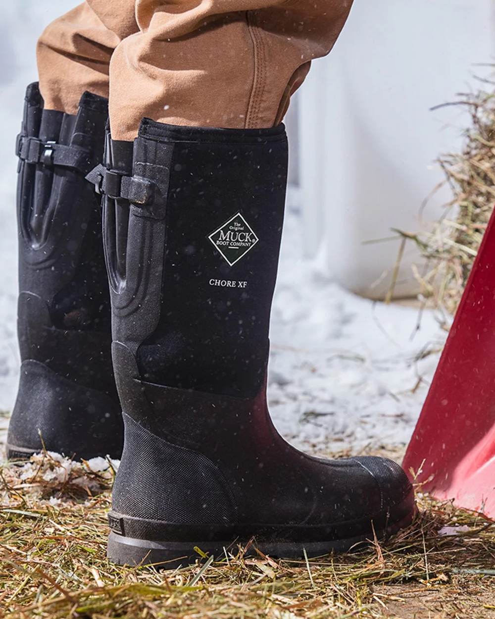 Muck Boots Mens Chore Adjustable Tall Wellingtons - Image 2