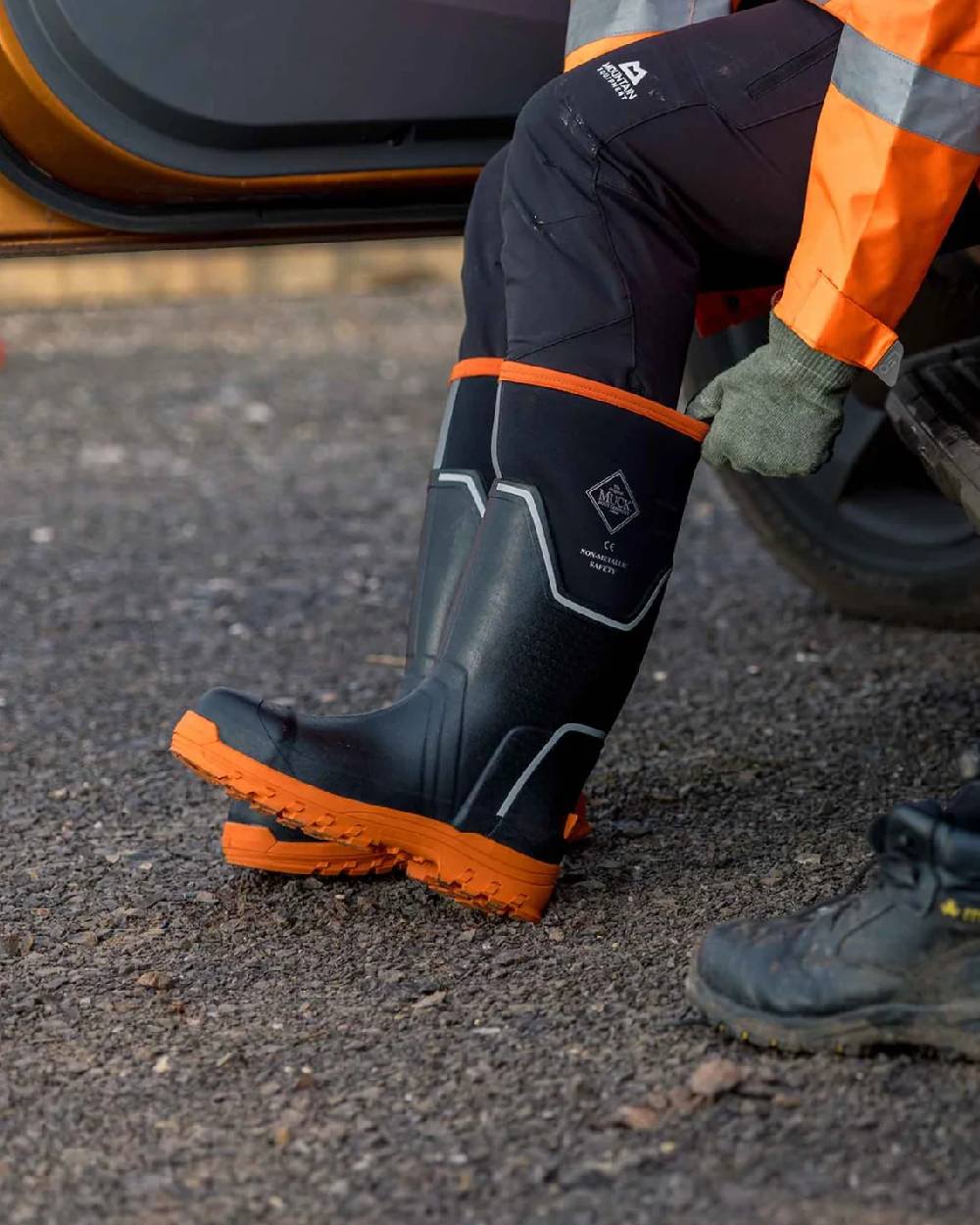 Muck Boots Mens Grit S5 Tall Boots - Image 9