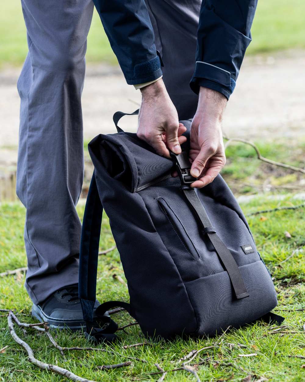 Musto Canvas Roll Top Bag - Image 5