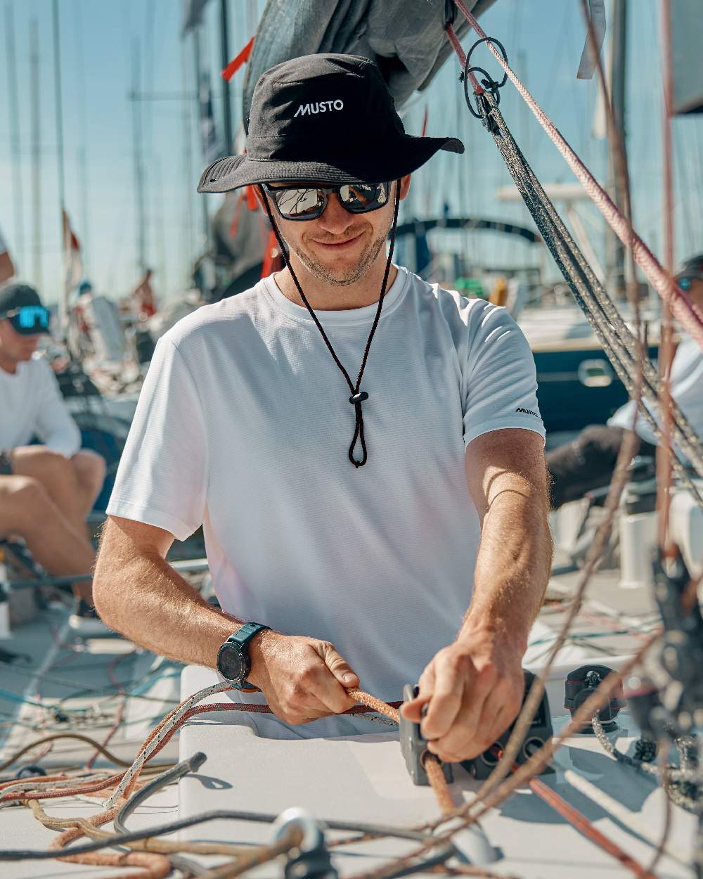 Musto Fast Dry Brimmed Hat - Image 22