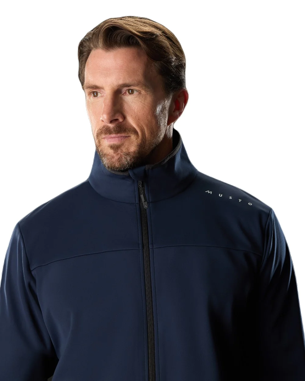 Musto Mens Evo Crew Softshell Jacket - Image 3