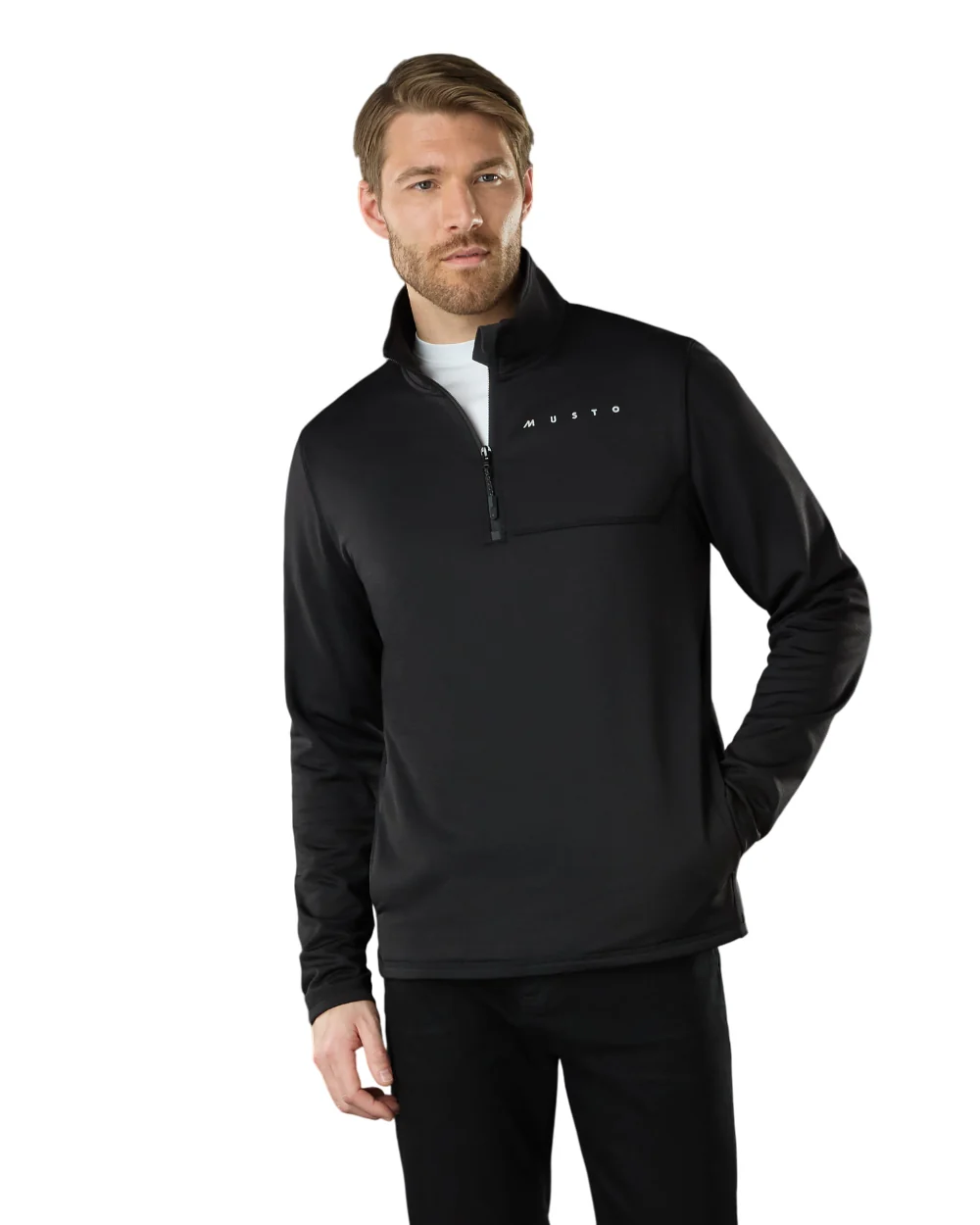 Musto Mens Evo Thermal Lite Tech Fleece Jacket - Image 4