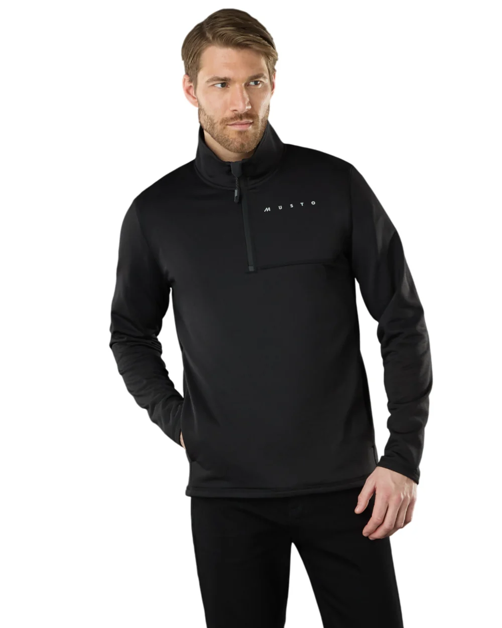 Musto Mens Evo Thermal Lite Tech Fleece Jacket - Image 5