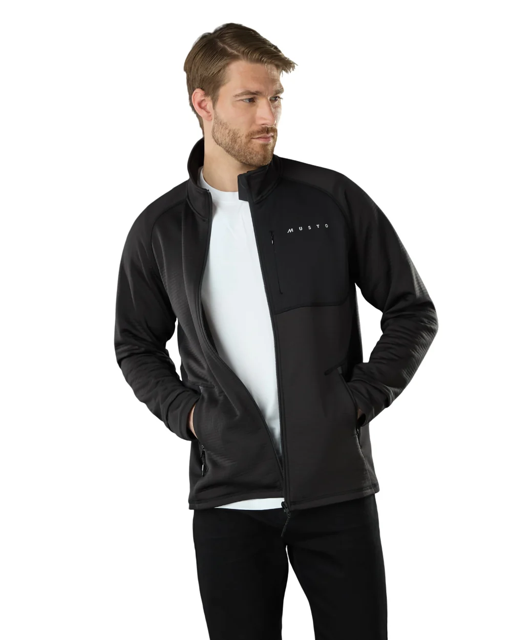 Musto Mens Evo Thermal Tech Fleece Jacket - Image 4