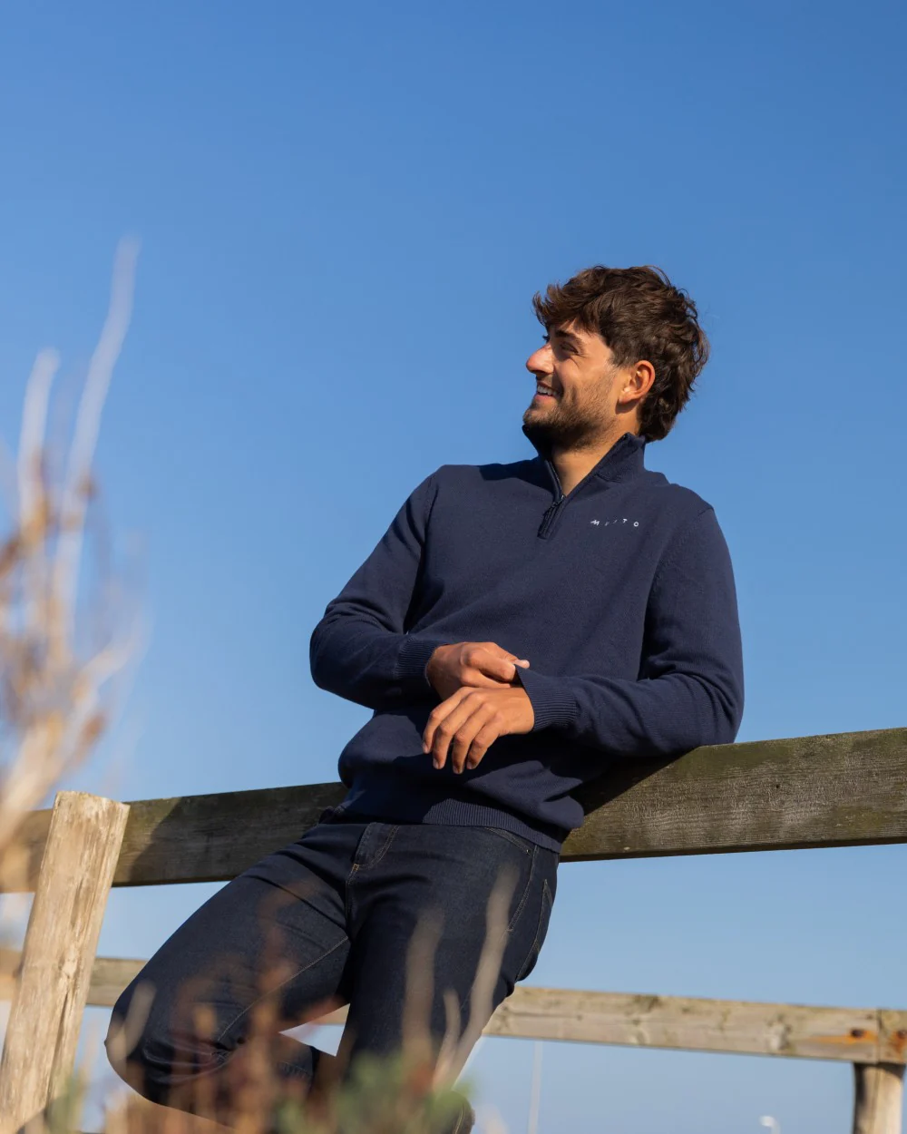 Musto Mens Evo Windproof Knit Jacket - Image 3