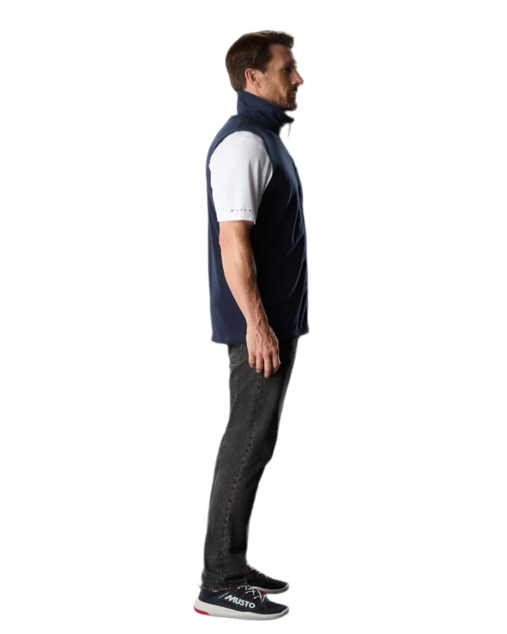 Musto Mens Evolution Polartec 200 Vest - Image 5