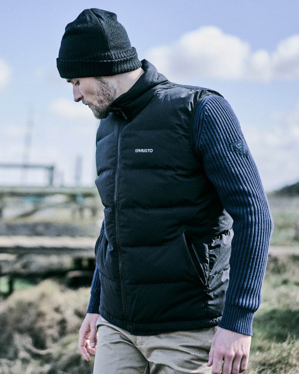 Musto Mens Marina Quilted Vest - Image 7