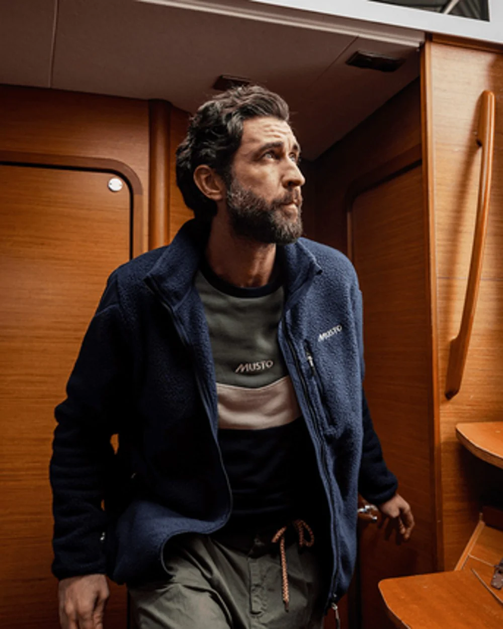 Musto Mens Nautic Full Zip Pile Fleece - Image 3