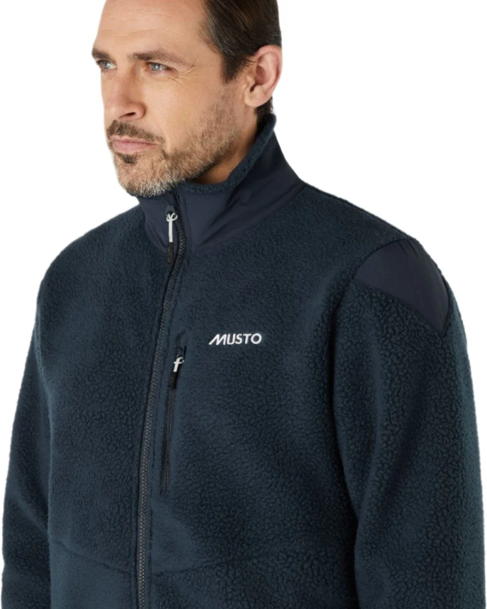 Musto Mens Nautic Full Zip Pile Fleece - Image 5
