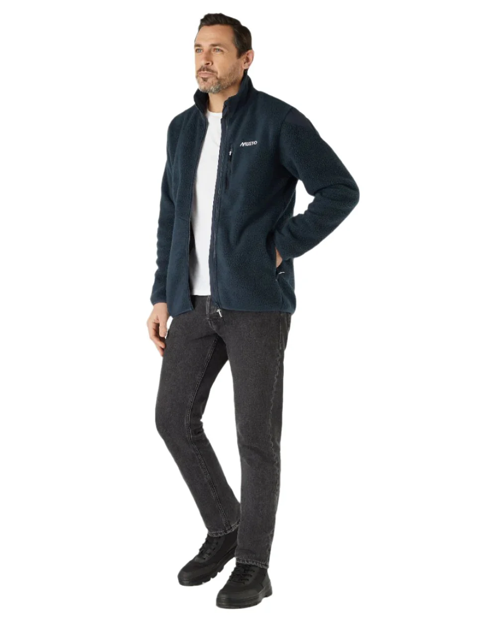 Musto Mens Nautic Full Zip Pile Fleece - Image 8