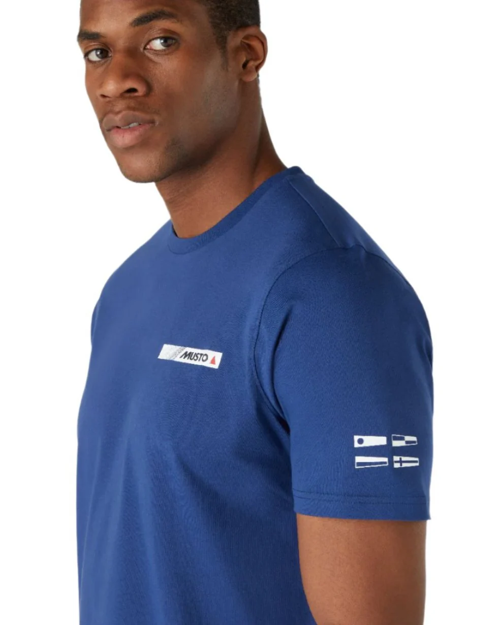 Musto Mens Nautic Short Sleeve T-Shirt 2.0 - Image 5