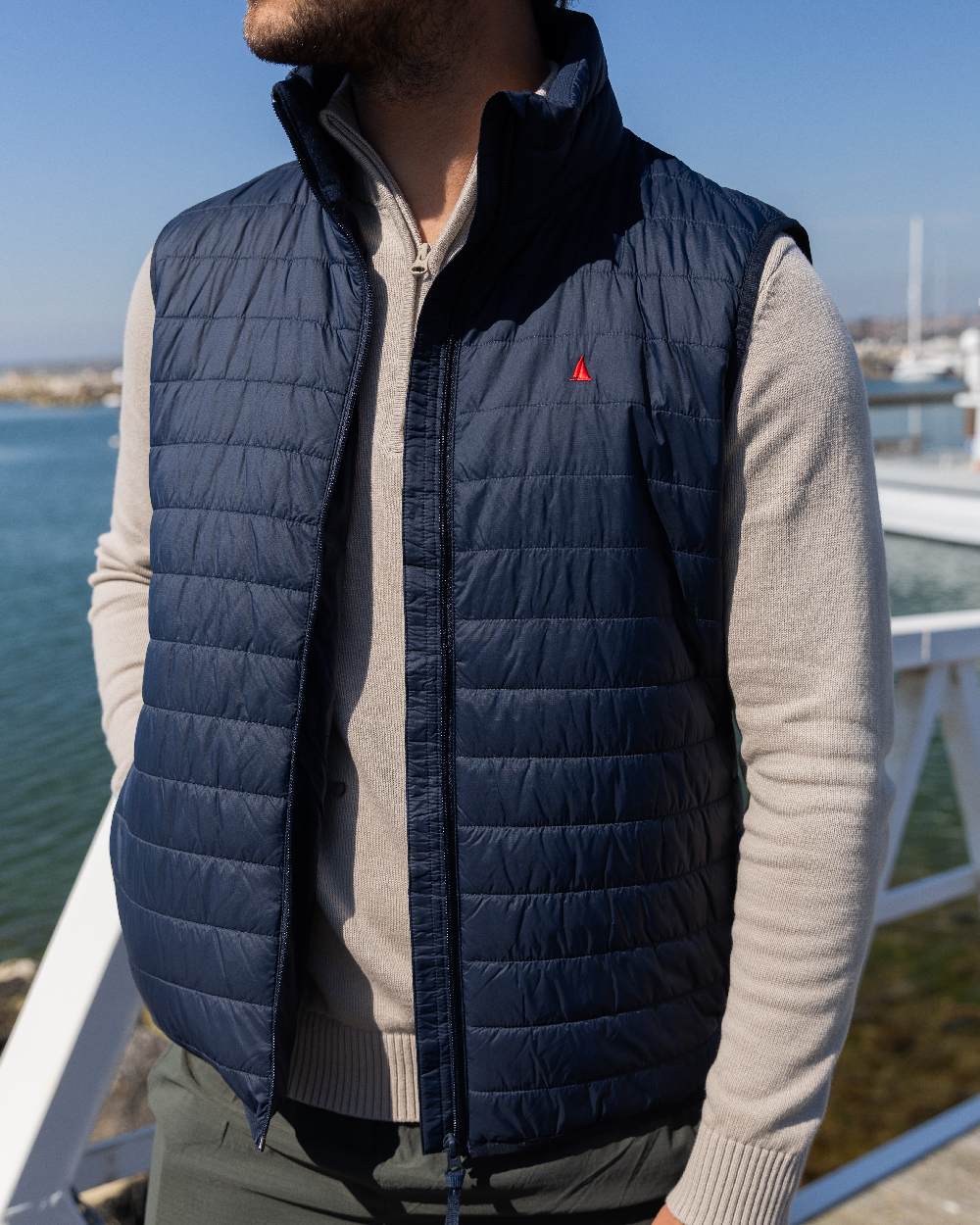 Musto Mens Original Lite Puffer Vest - Image 13